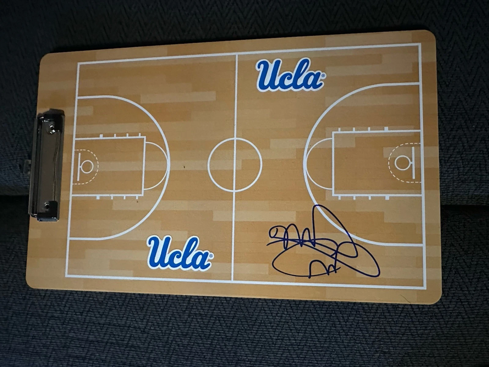 Coach Mick Cronin Signed Basketball Clipboard UCLA Bruins GTP