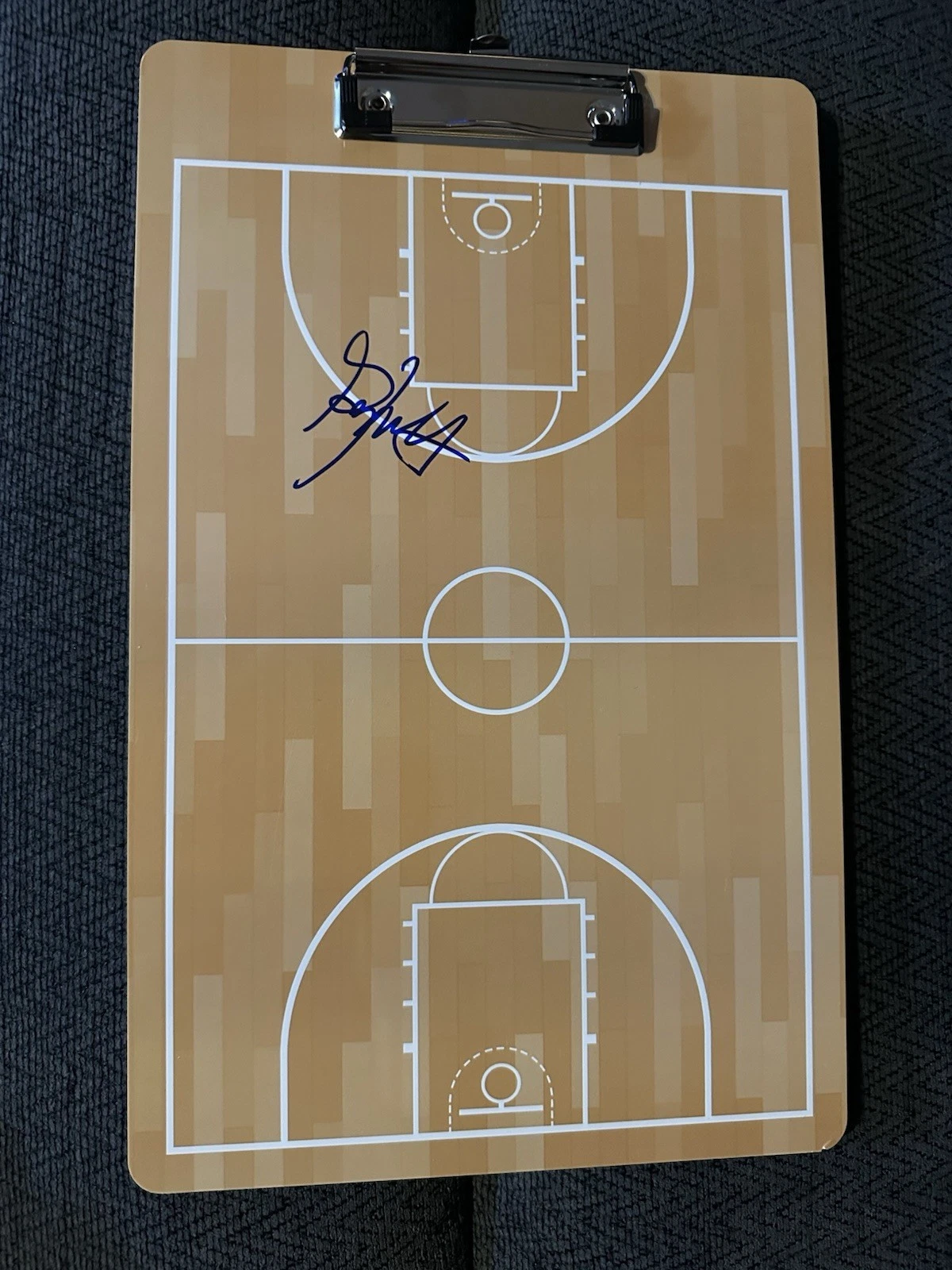 Coach Greg McDermott Signed Basketball Clipboard Creighton Blue Jays