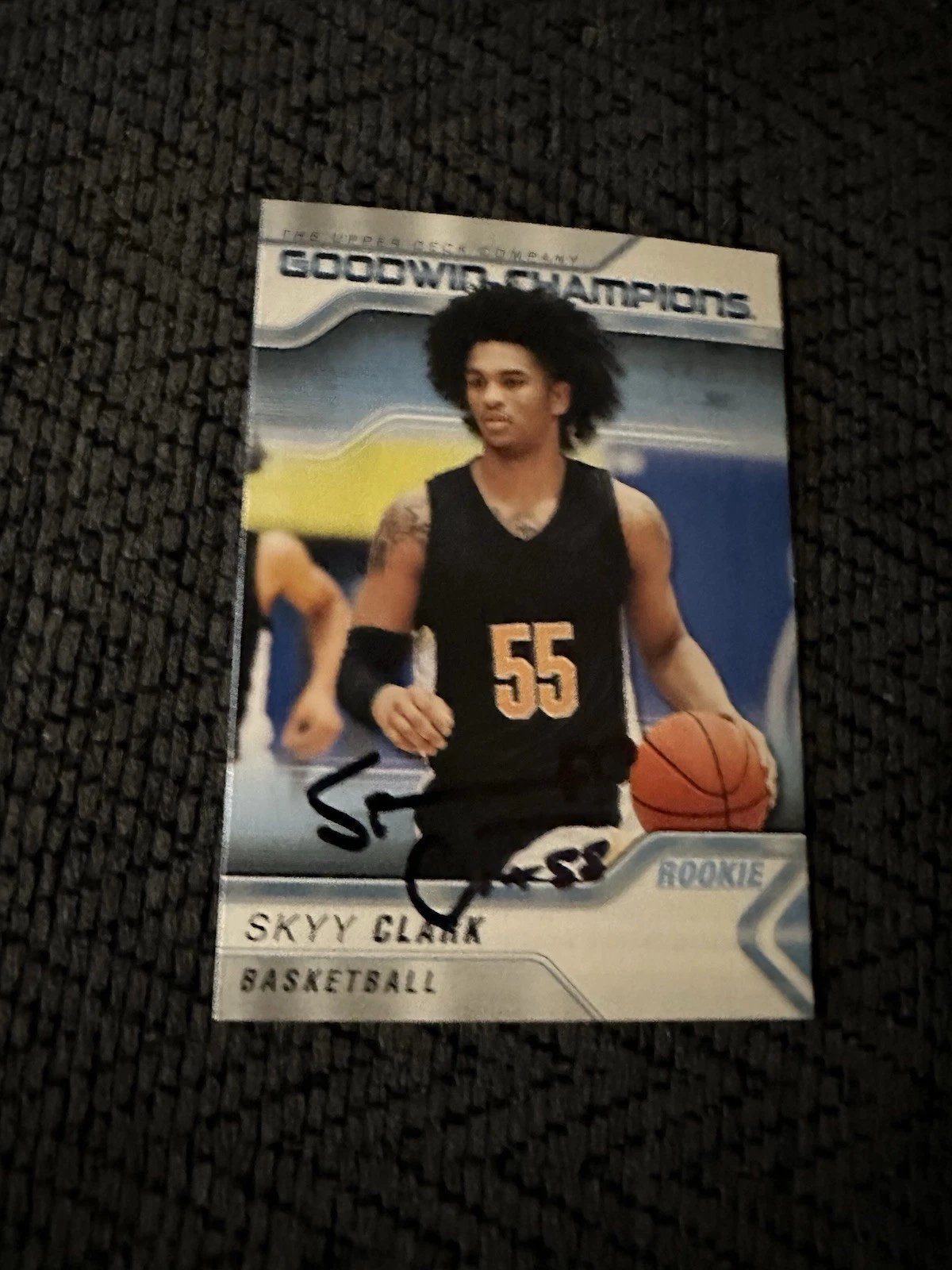 Skyy Clark Signed In Person Trading Card Autographed Rookie RC UCLA Illinois