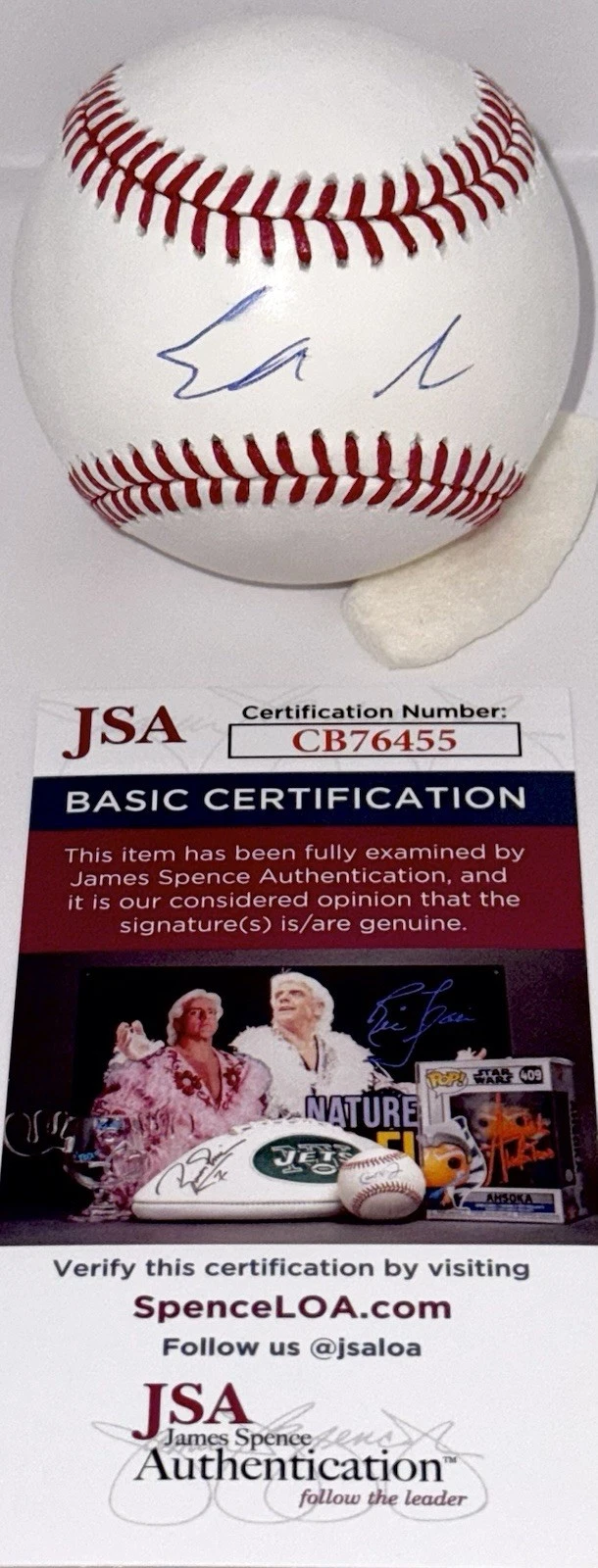 Shane Gillis Signed Autographed OML Baseball Funny Guy JSA COA SNL Bud Light