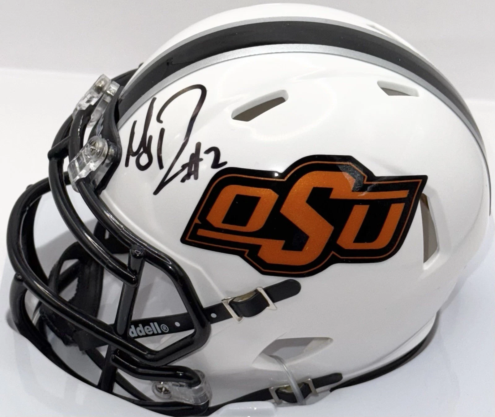 Mason Rudolph Signed Autographed Oklahoma State Cowboys Mini Helmet PSA/DNA COA
