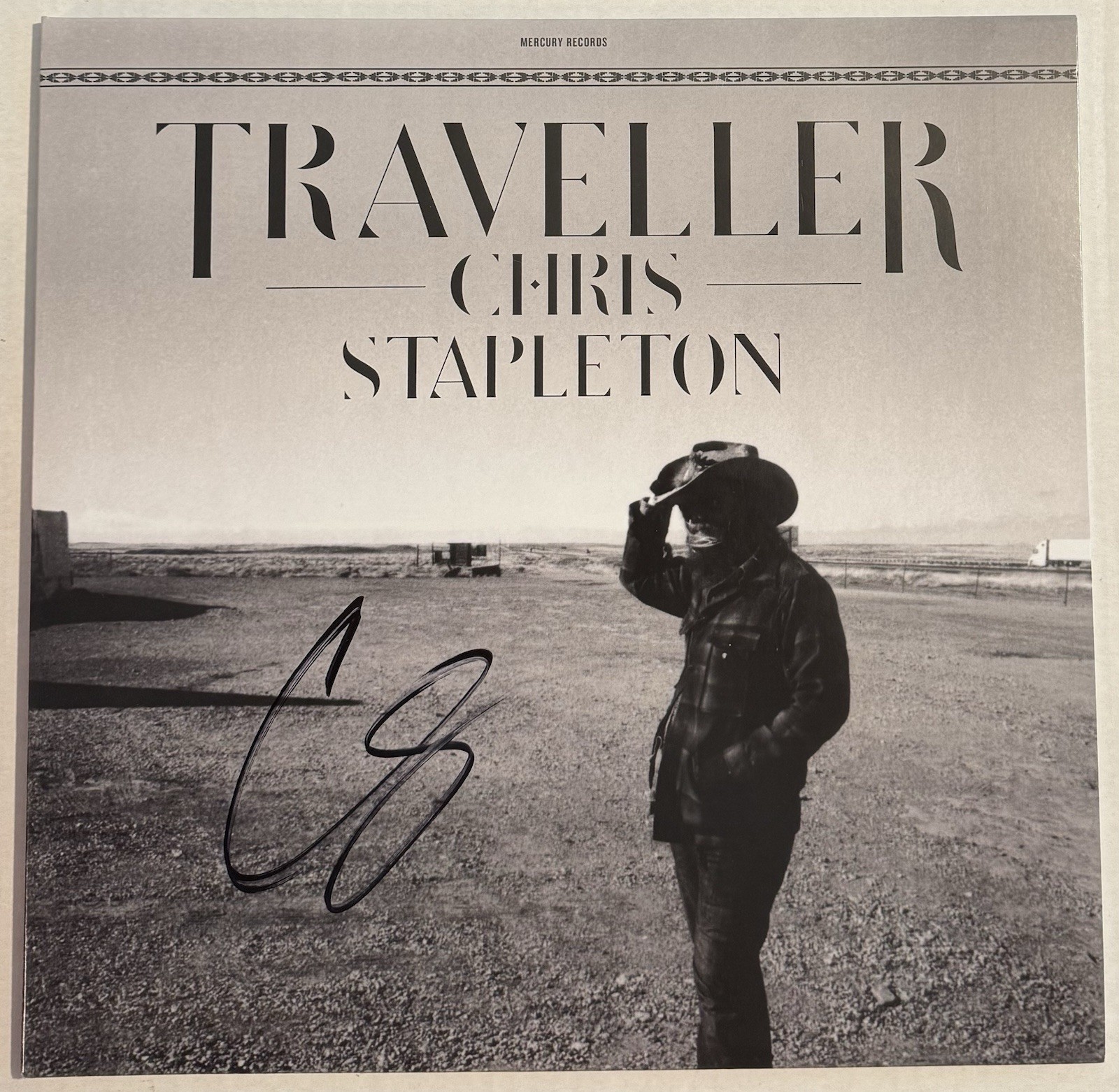Chris Stapleton Signed Autographed Traveller Vinyl Album PSA/DNA COA
