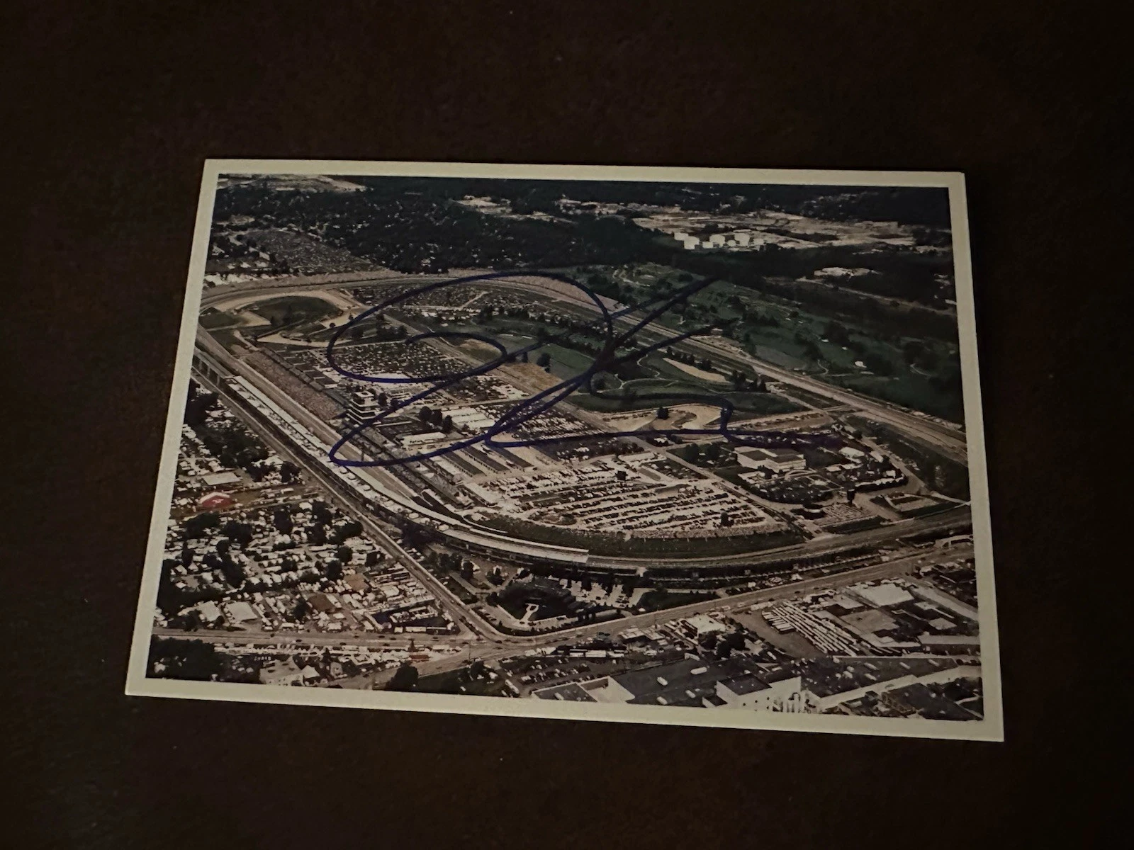 Robert Shwartzmann Miss Hurst Signed Indy 500 Postcard Autographed 2025 Pole