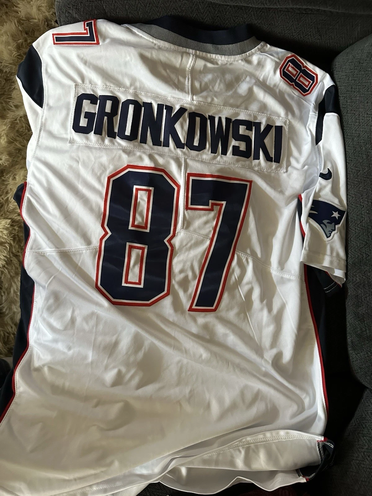 Rob Gronkowski Not Signed Jersey XL New England Patriots New Unused NWT