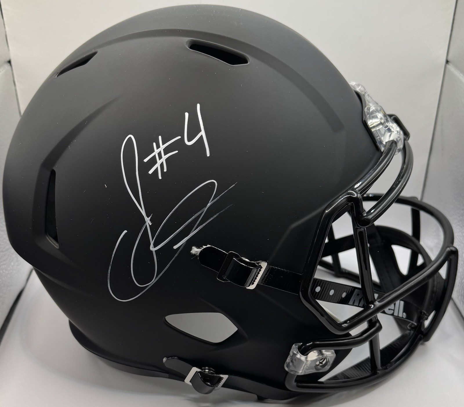 Julian Fleming Signed Autographed Ohio State Buckeyes Full Size Helmet PSA/DNA