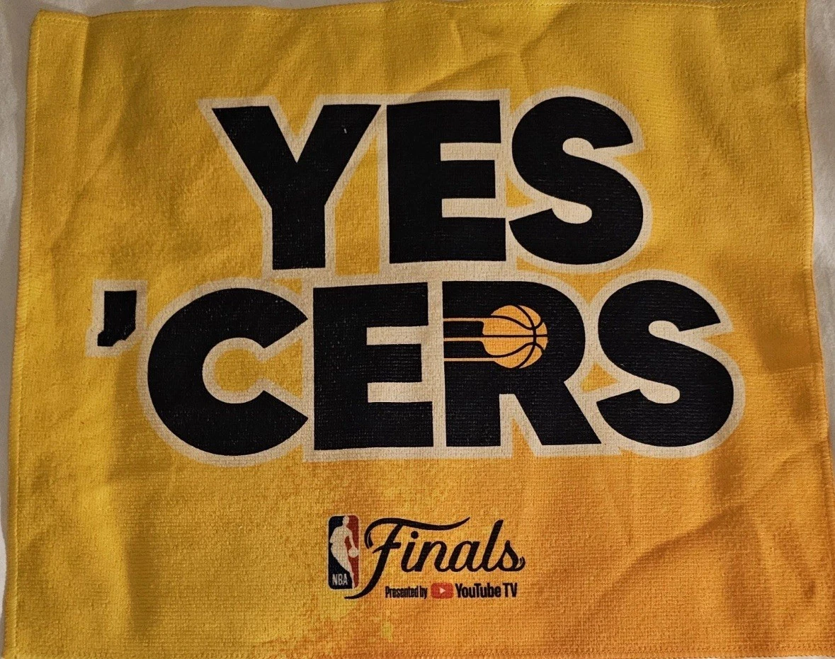 Indiana Pacers 2025 NBA Finals Rally Towell Vs Oklahoma City Thunder Yes 'Cers