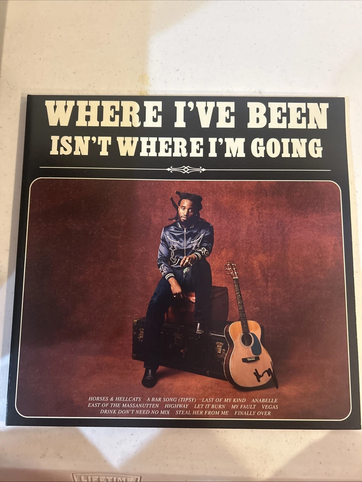 SHABOOZEY SIGNED AUTOGRAPH VINYL ALBUM ACOAWHERE IVE BEEN ISNT WHERE IM GOIN