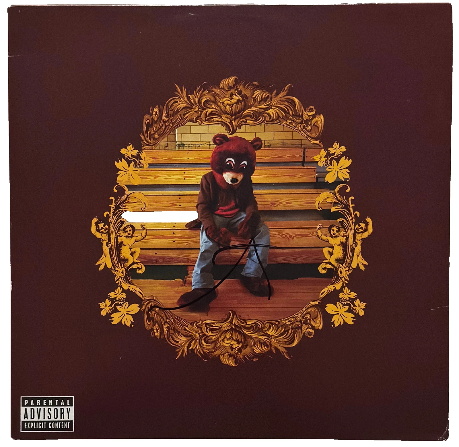 Kanye West The College Dropout Signed Autograph Vinyl LP Record Album Ye ACOA