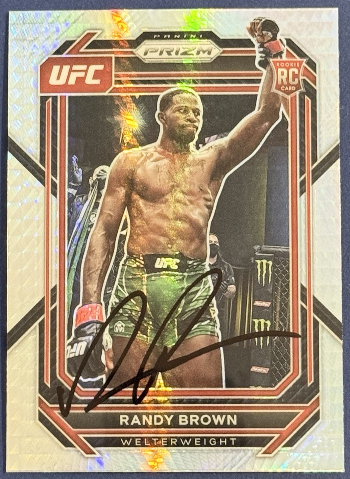 Randy Brown Signed Autographed 2023 Prizm Hyper Base Card Beckett Coa
