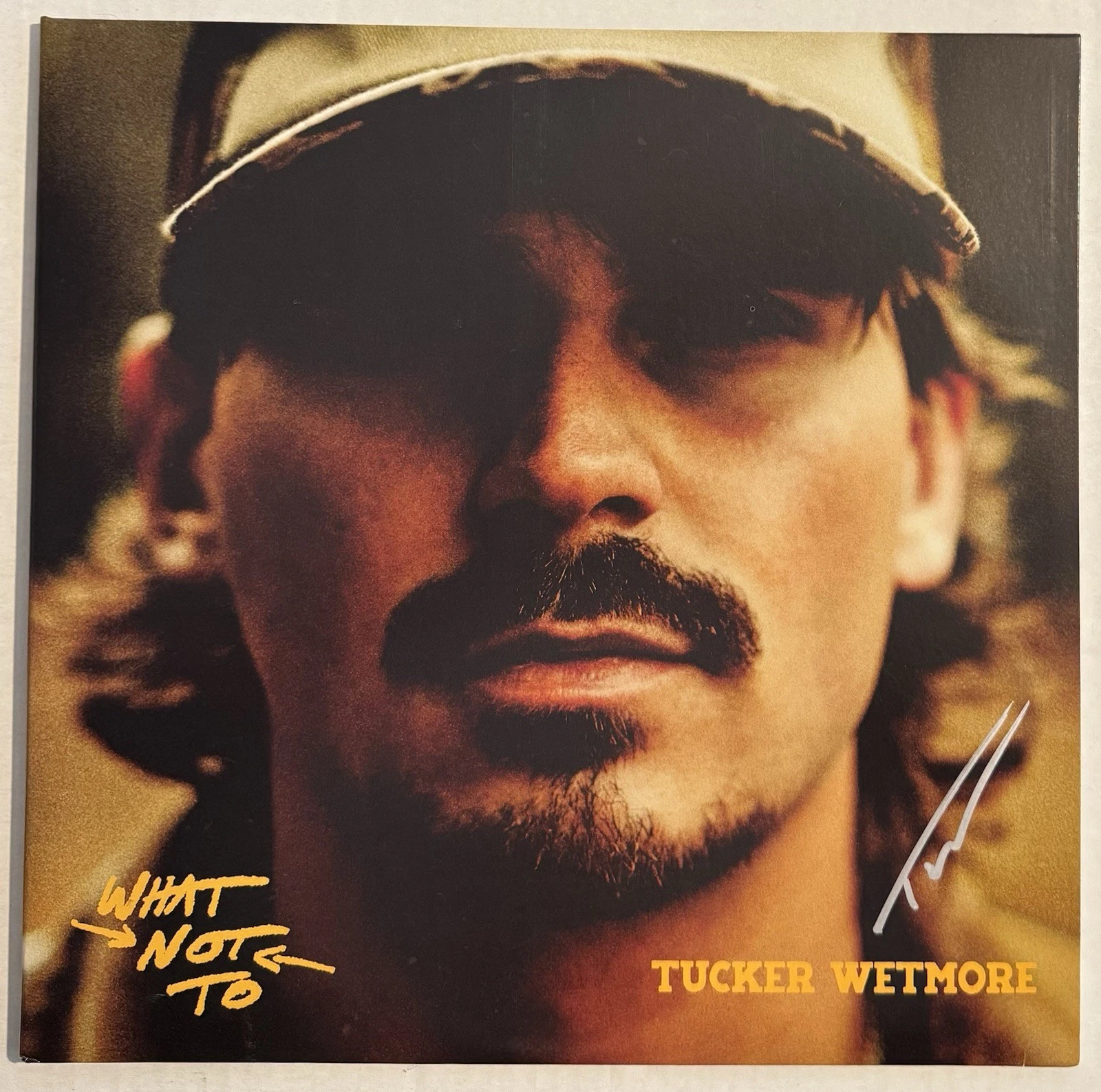TUCKER WETMORE SIGNED WHAT NOT TO LP VINYL RECORD ALBUM AUTOGRAPHED JSA COA