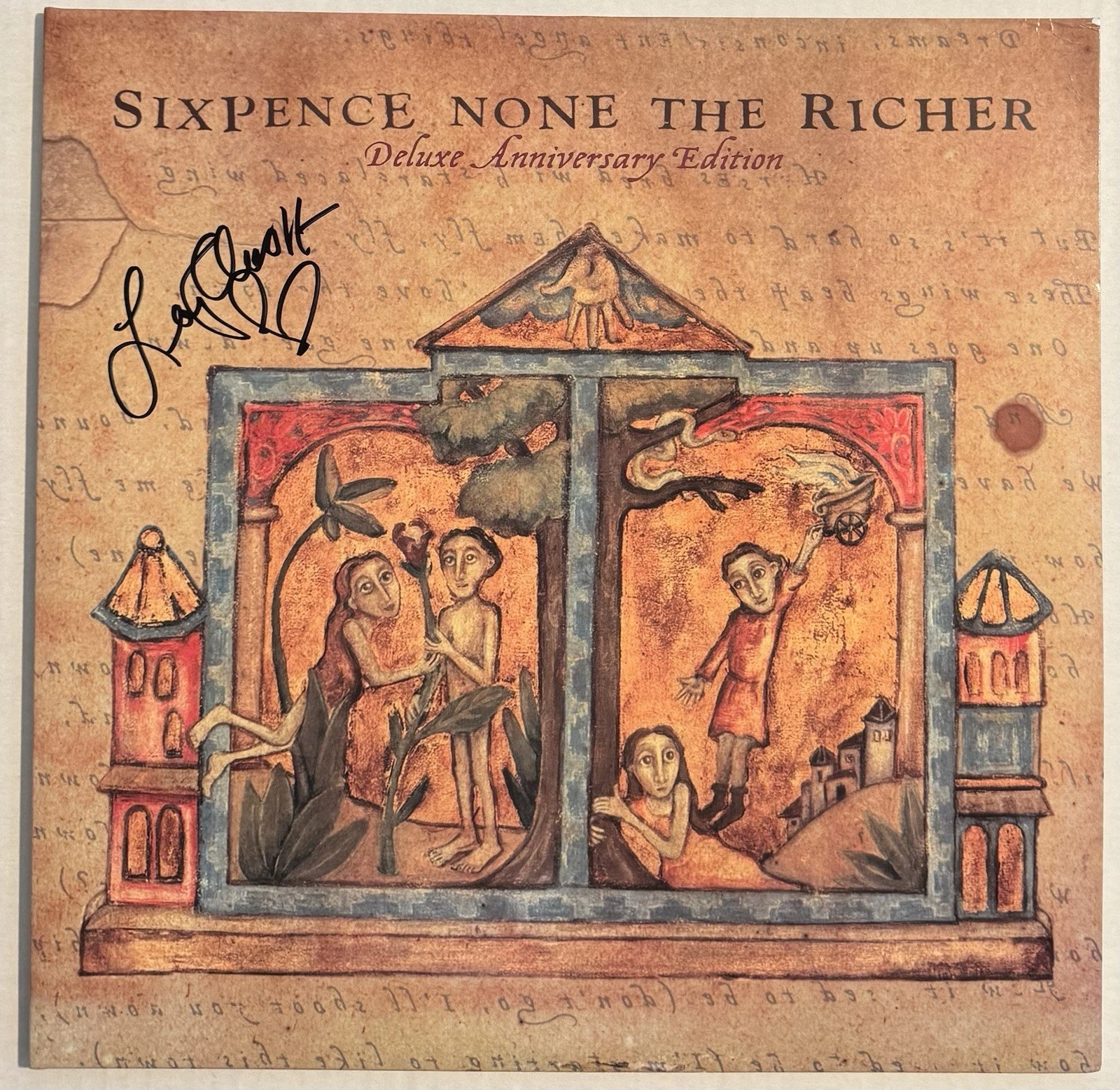 Leigh Nash Signed Sixpence None The Richer Vinyl Deluxe JSA COA