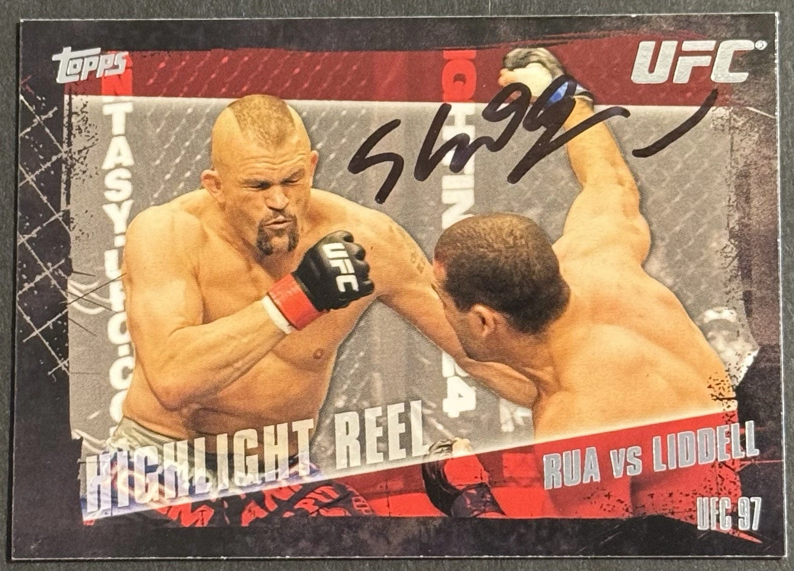 Mauricio Shogun Rua Signed 2010 Topps UFC Base Card Beckett COA