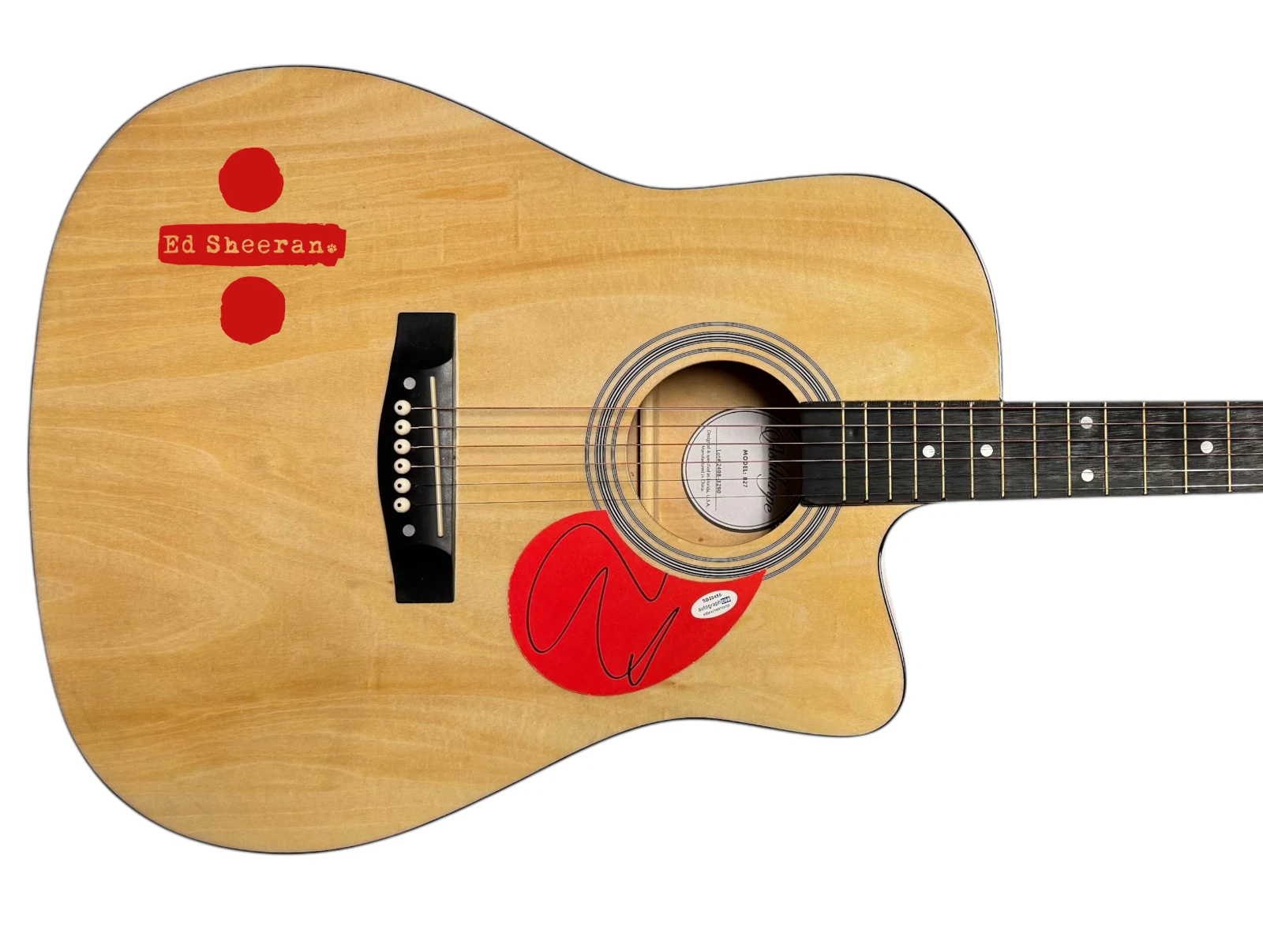 Ed Sheeran Signed Autograph Full Size 41