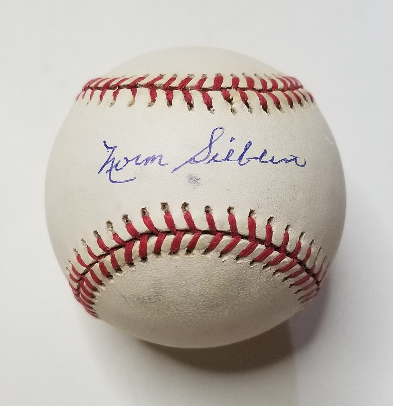 Norm Siebern REAL hand SIGNED Baseball COA Autographed MLB Yankees Red Sox
