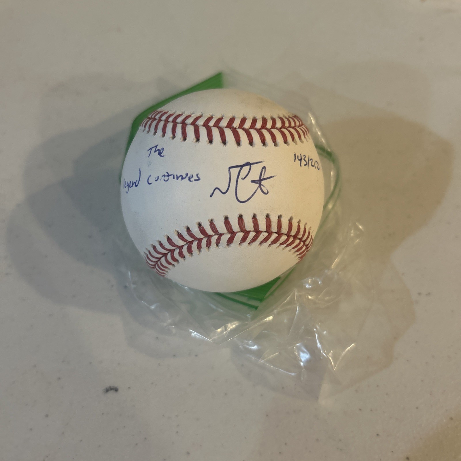 NESTOR CORTES SIGNED AUTOGRAPH ROMLB BASEBALL PSA COA LEGEND CONTINUES YANKEES