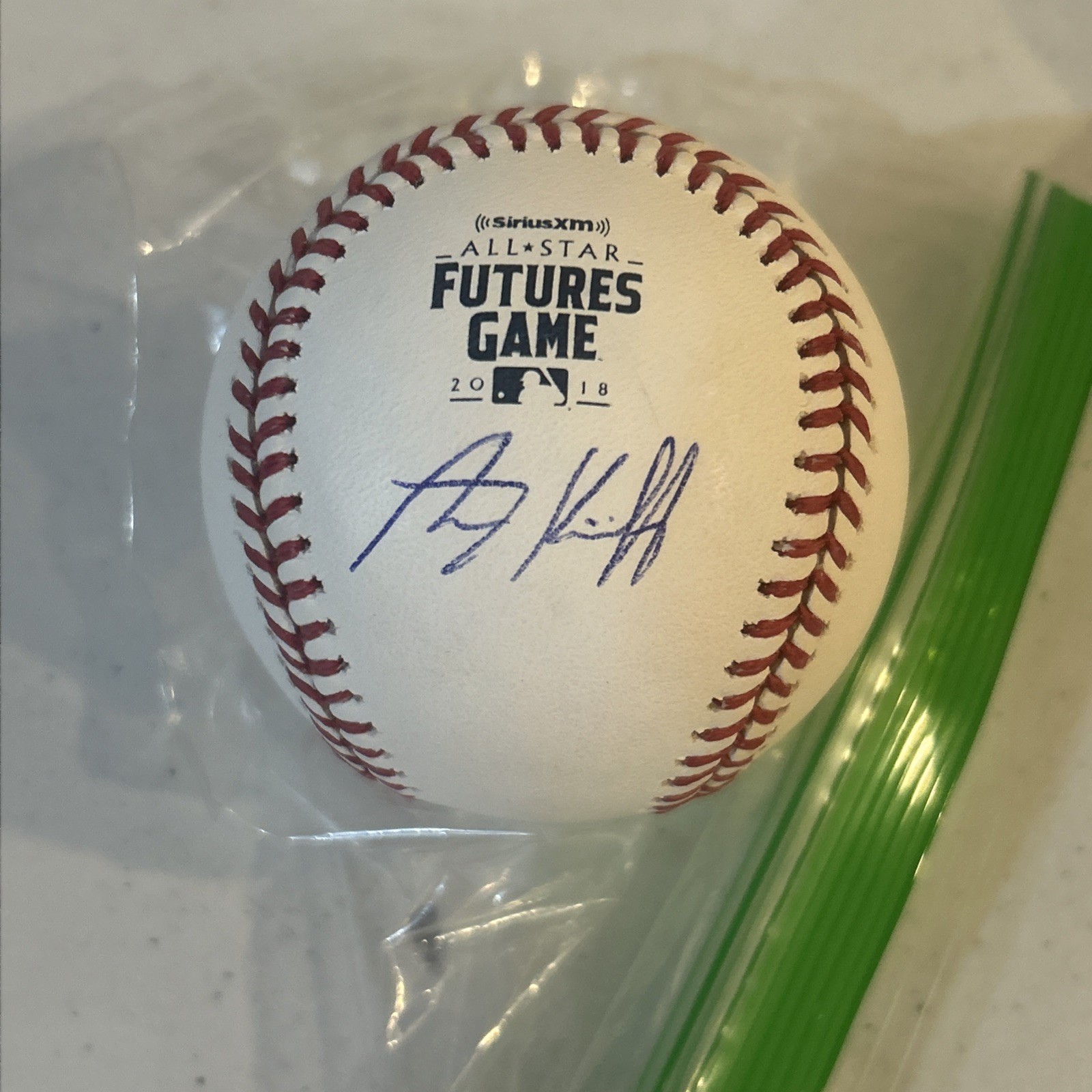 ALEX KIRILLOFF SIGNED AUTOGRAPH 2018 FUTURES GAME BASEBALL ROMLB BALL JSA COA