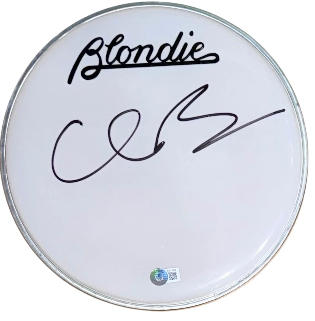 Clem Burke 'Blondie' Signed Autograph 10