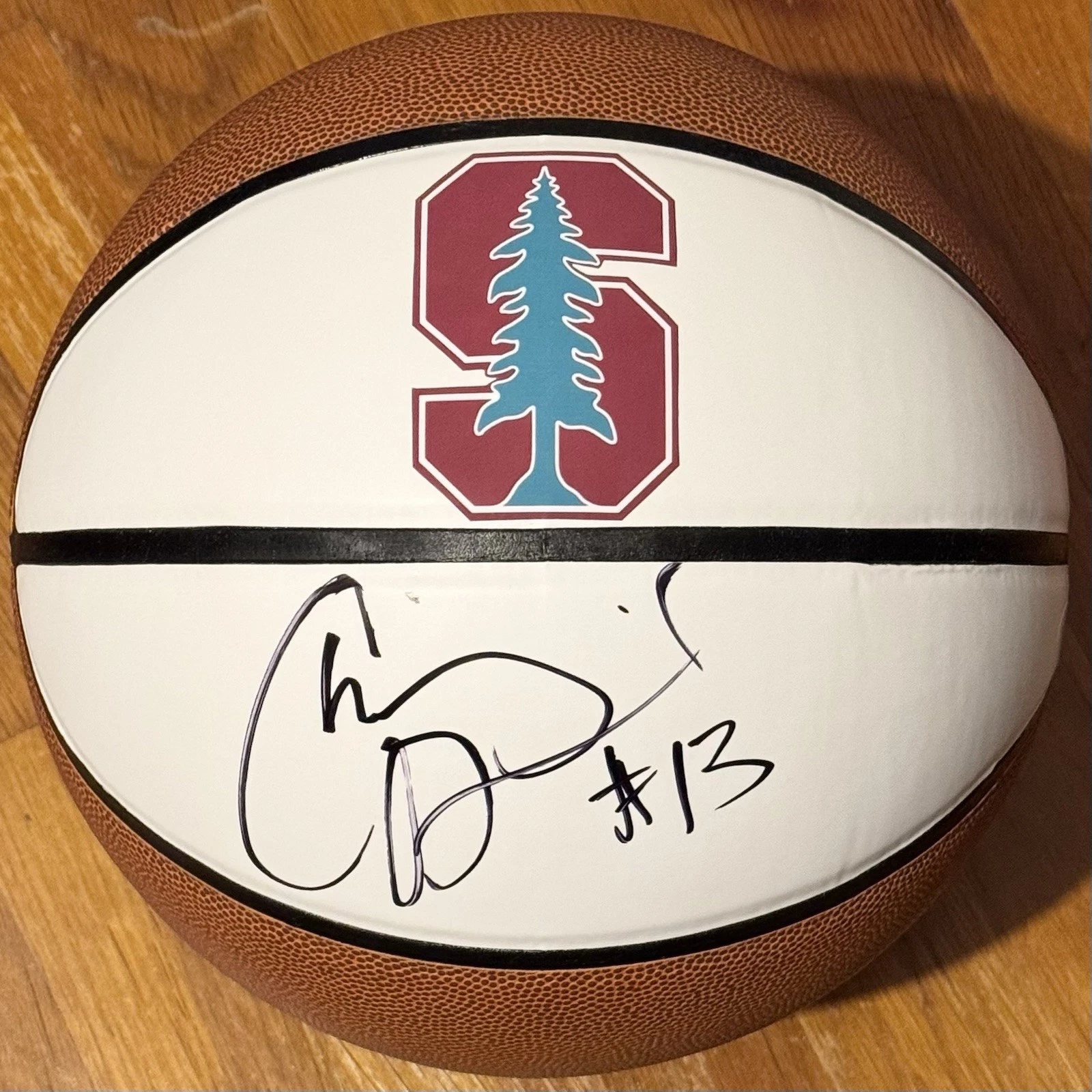 Chiney Ogwumike Signed Autographed Stanford Cardinal Logo Basketball JSA COA