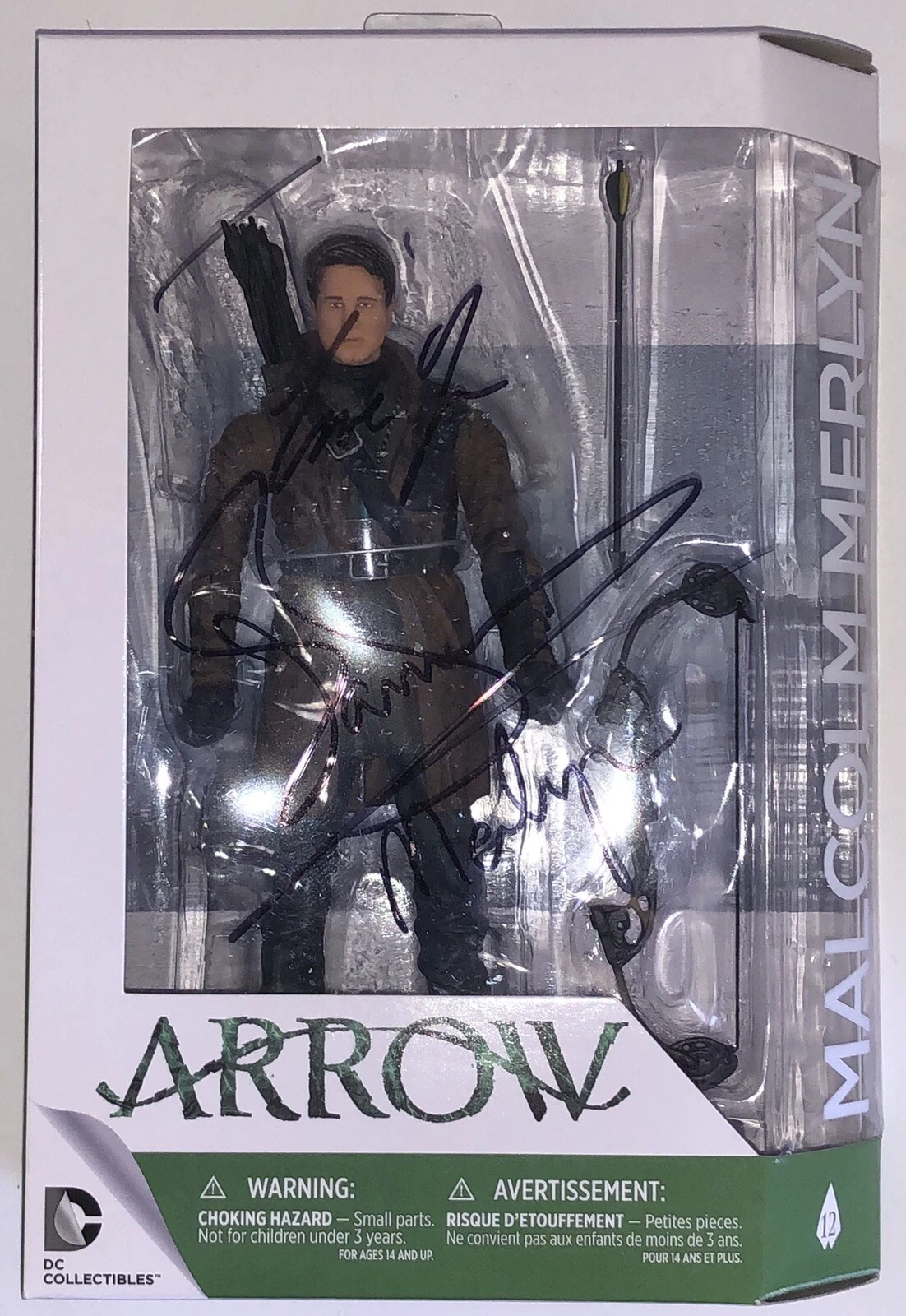 John Barrowman Signed Autographed Torchwood Dr Who Arrow Figure Malcolm Psa/Dna