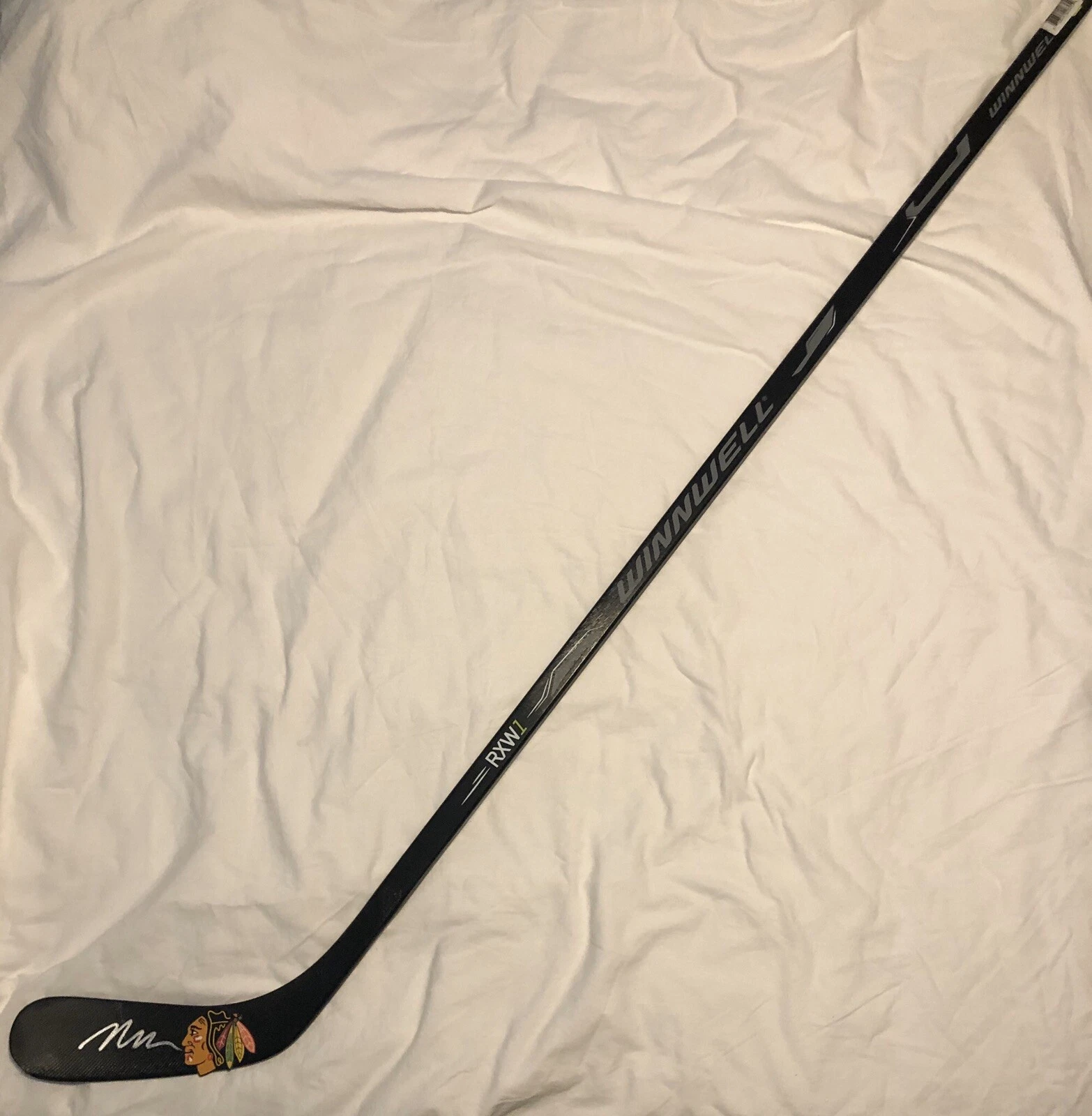 Alexander Nylander Signed Autographed Chicago Blackhawks Stick Stanley Cup Coa