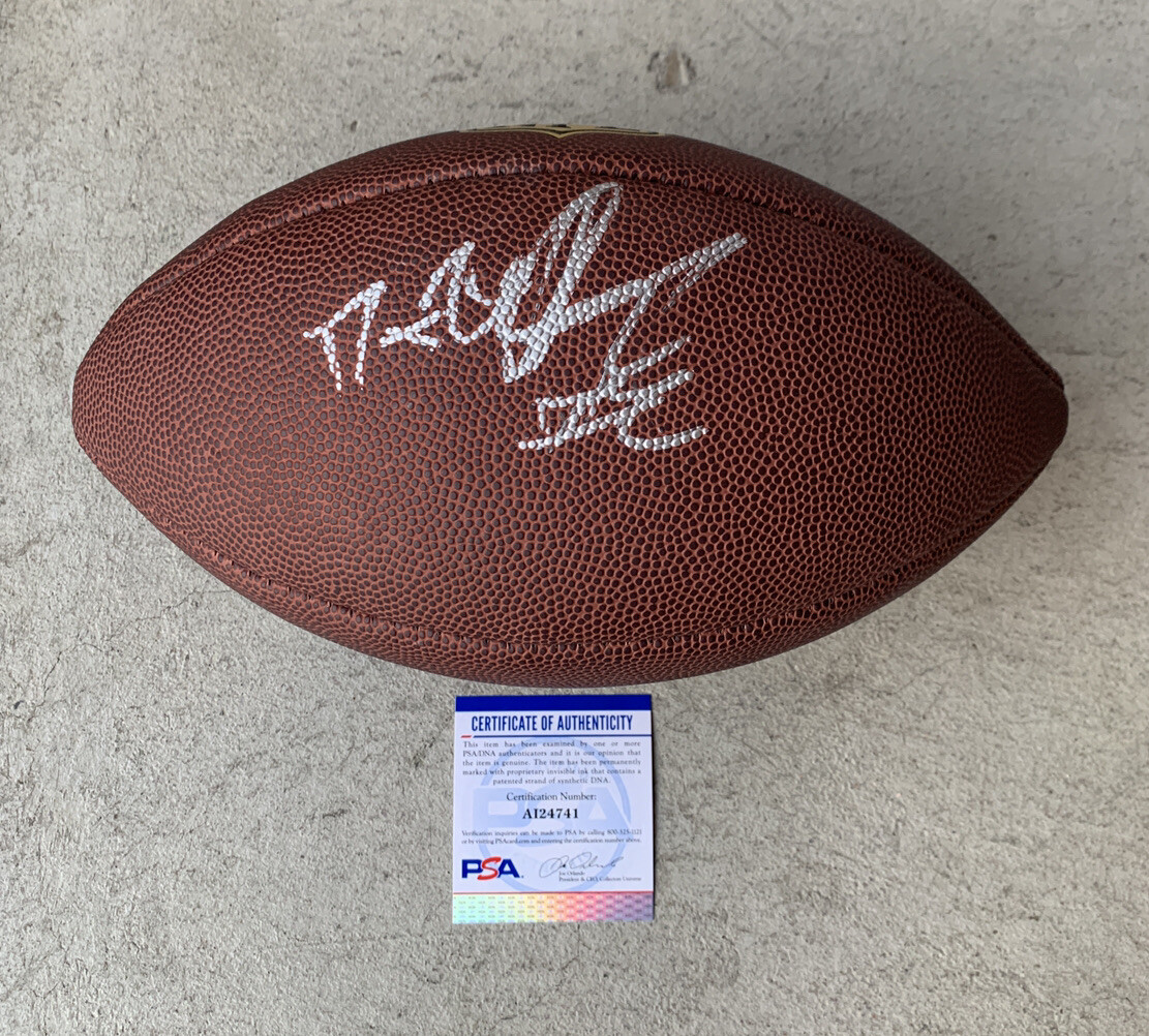 DJ Uiagalelei Signed Replica The Duke Football PSA/DNA COA Clemson Tigers