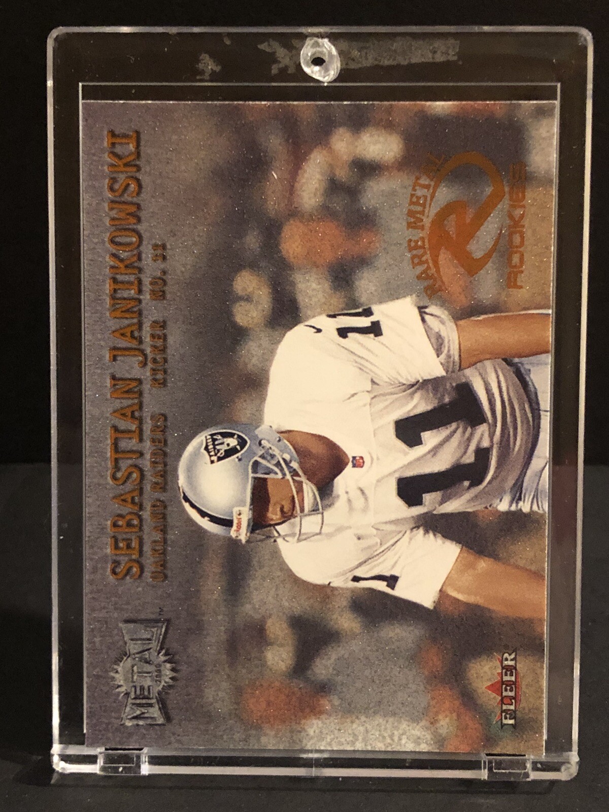 2000 Fleer Metal Sebastian Janikowski #259 Rare Rookie Future HOF