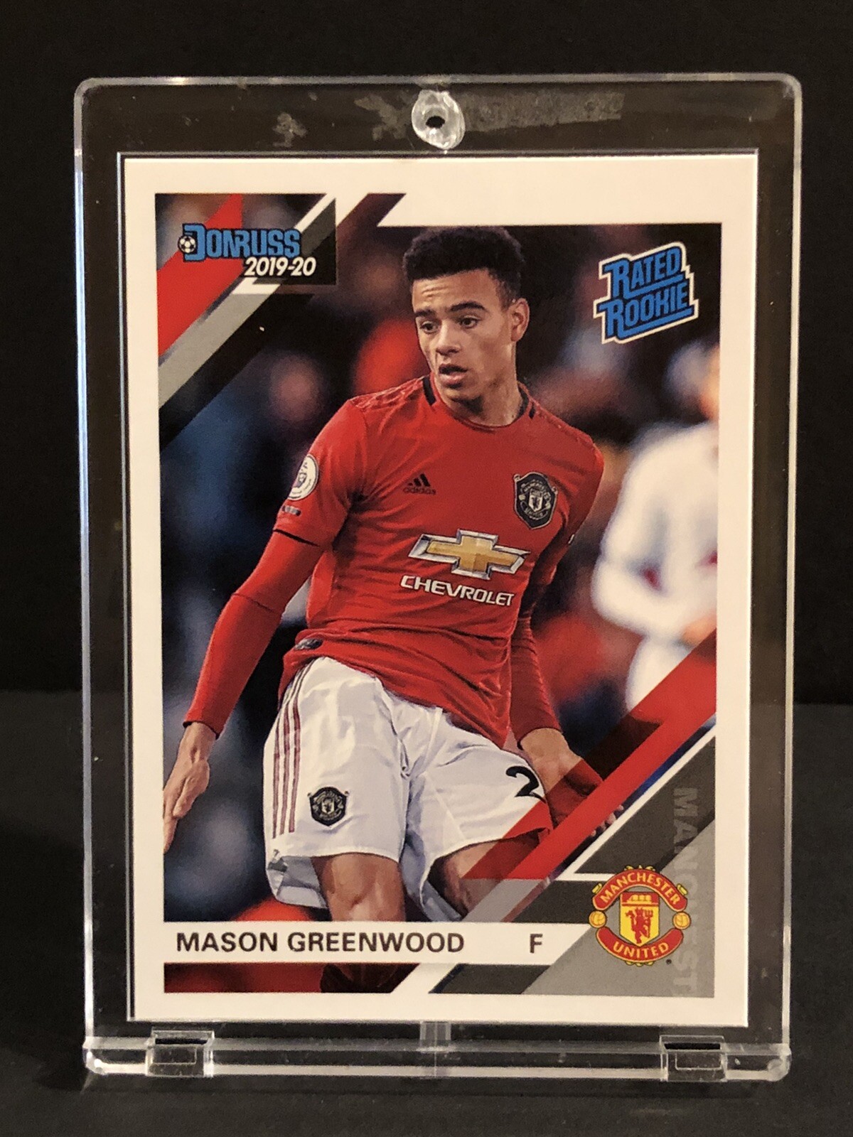 Mason Greenwood 2020 Panini Chronicles Soccer Donruss Rated Rookie