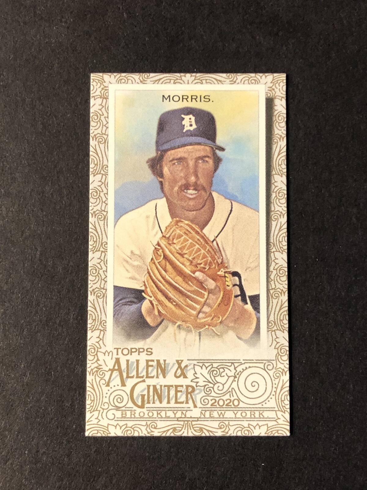 2020 Topps Allen and Ginter Mini Gold Border #343 Jack Morris SP