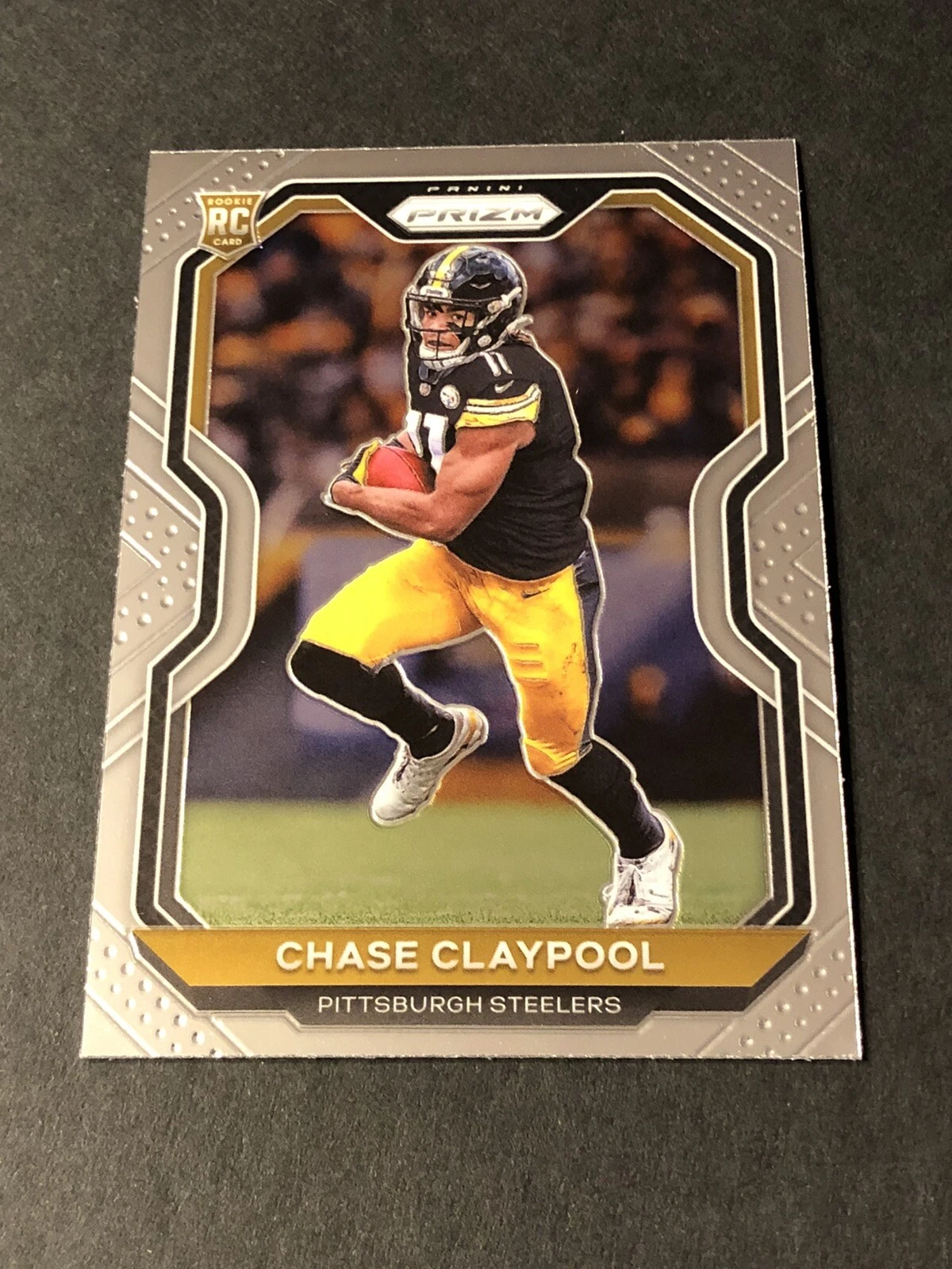2020 Panini Prizm CHASE CLAYPOOL Base Rookie Card #392 Steelers RC