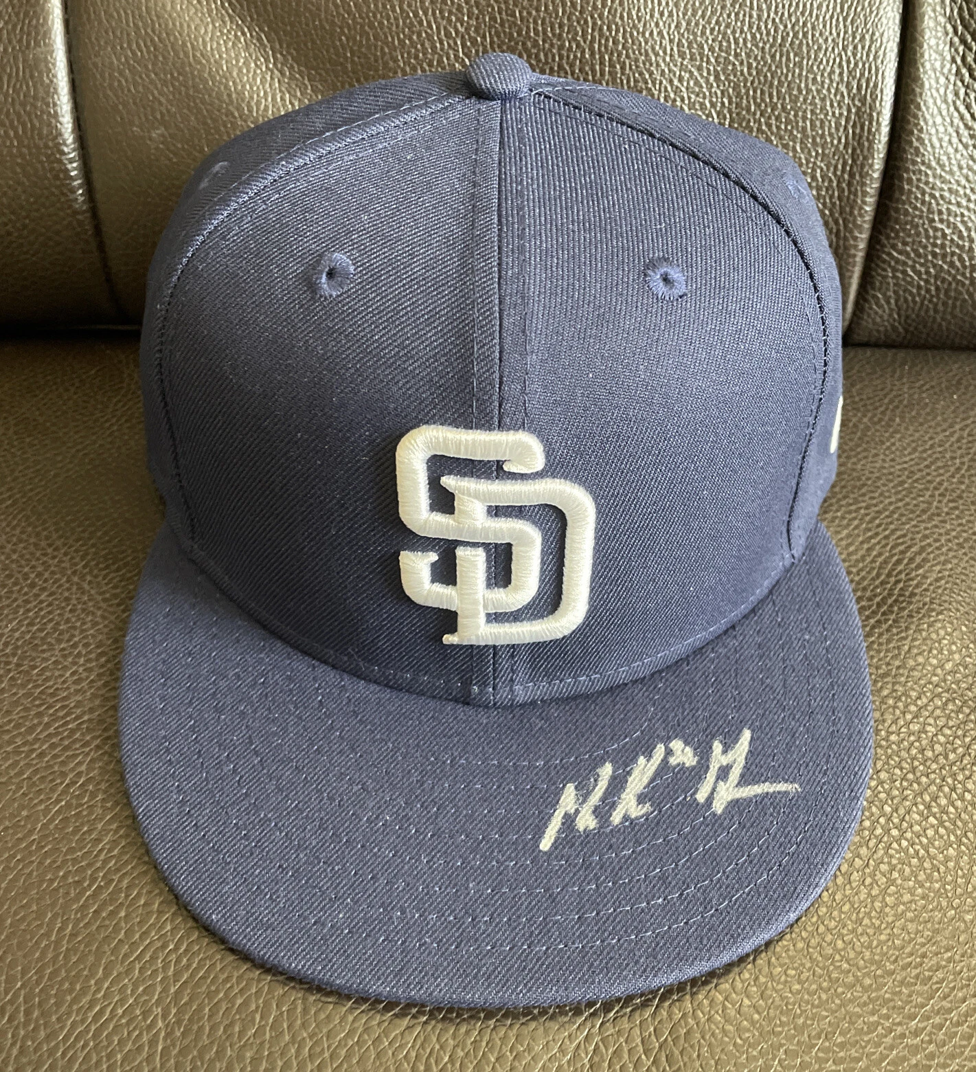 Mackenzie Gore Signed San Diego Padres Authentic On Field Hat 7 3/8