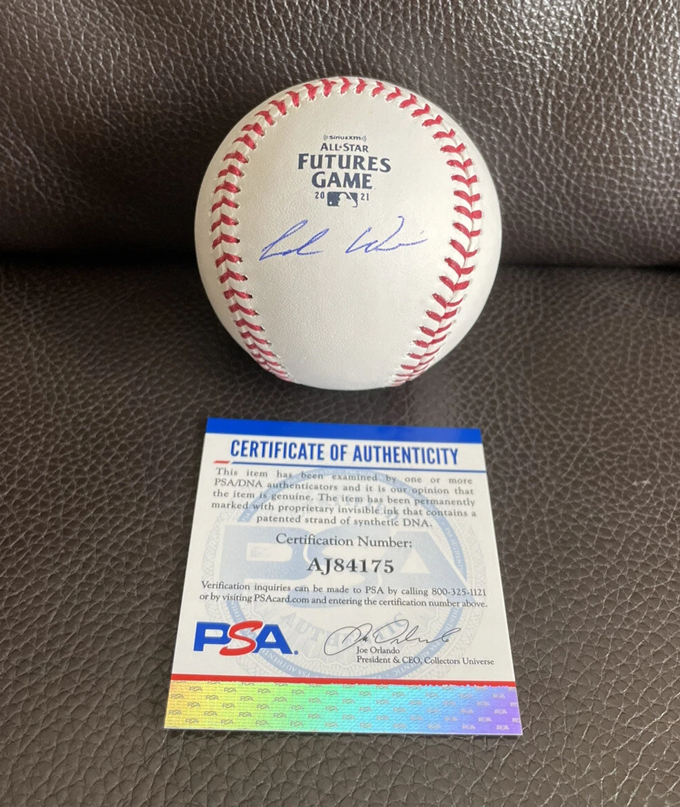 Cole Winn Signed Official 2021 All Star Futures Game Baseball Psa/Dna Coa
