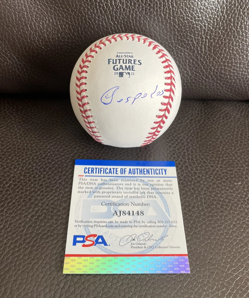 Yoelqui Céspedes Signed Official 2021 All Star Futures Game Baseball Psa/Dna Coa