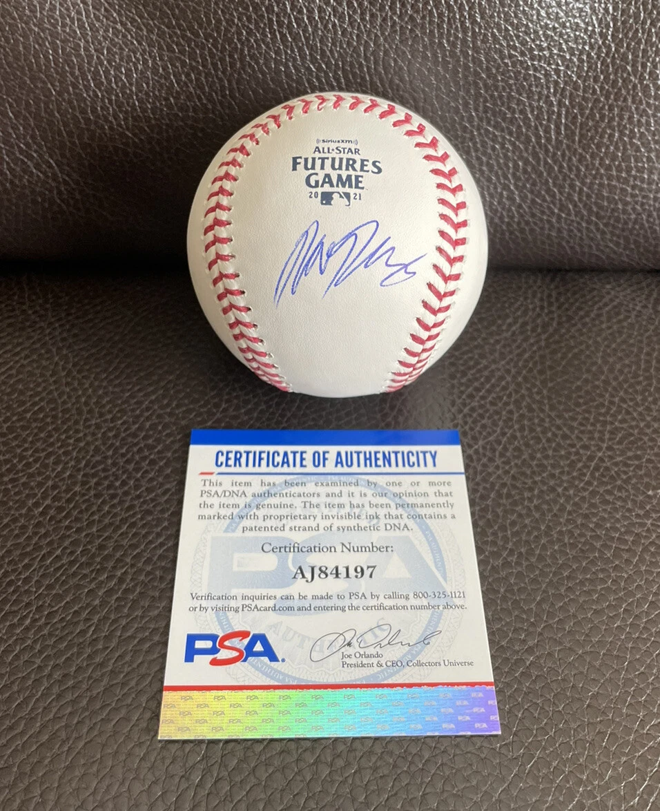Alek Thomas Signed Official 2021 All Star Futures Game Baseball Psa/Dna Coa