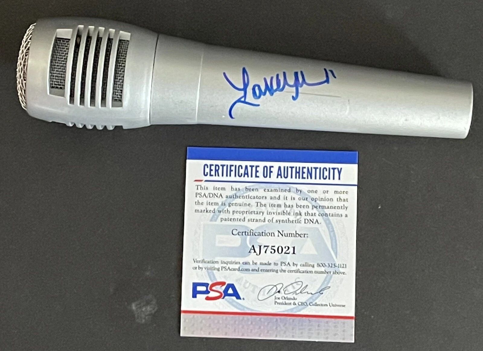Lakeyah Signed Autographed Young And Ratchet Microphone Hot PSA/DNA