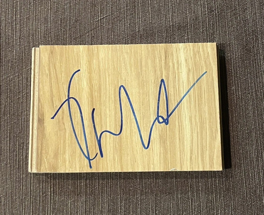 Khris Middleton Signed Floorboard Milwaukee Bucks