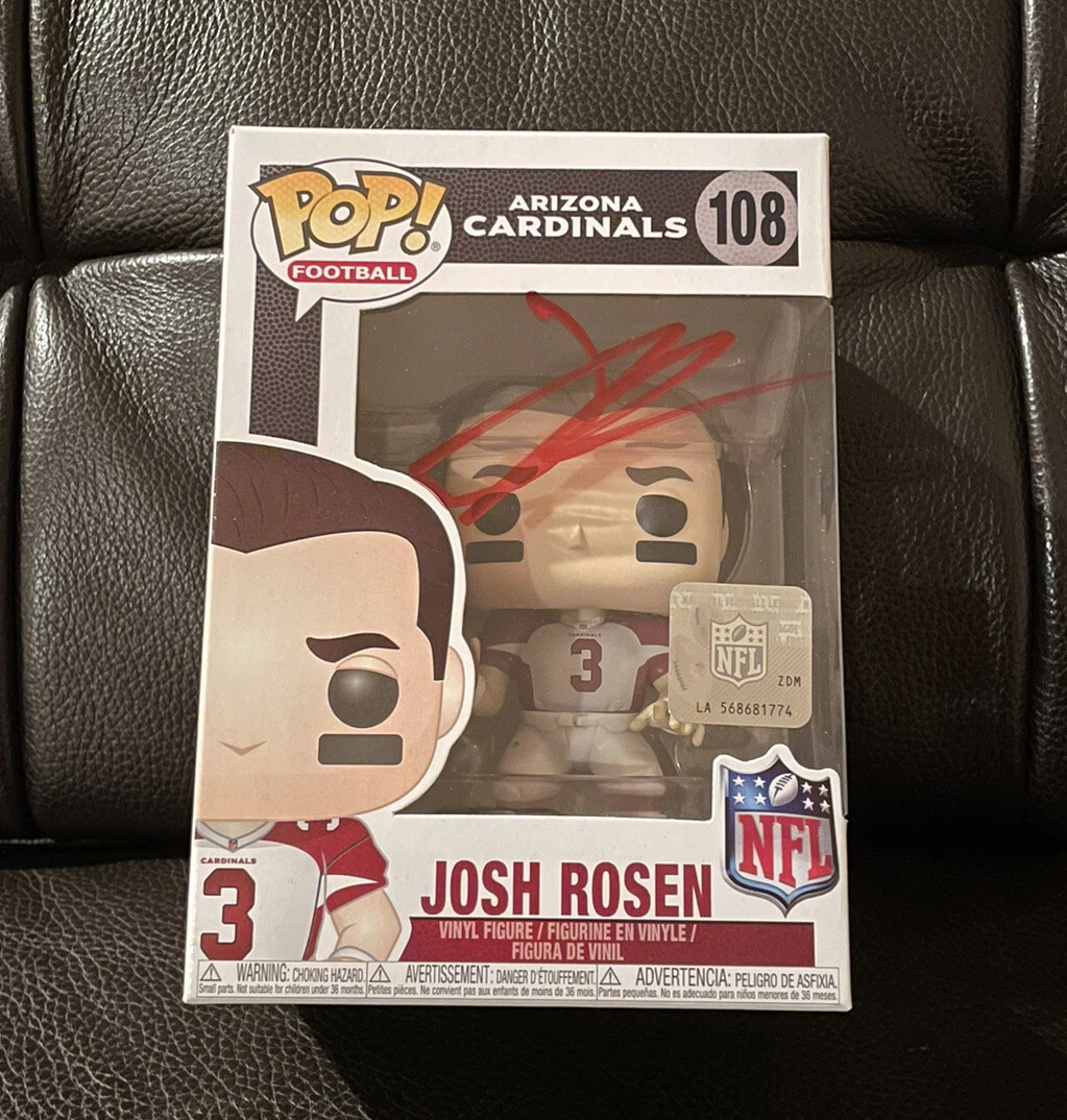 Josh Rosen Signed Funko Pop #108 Arizona Cardinals