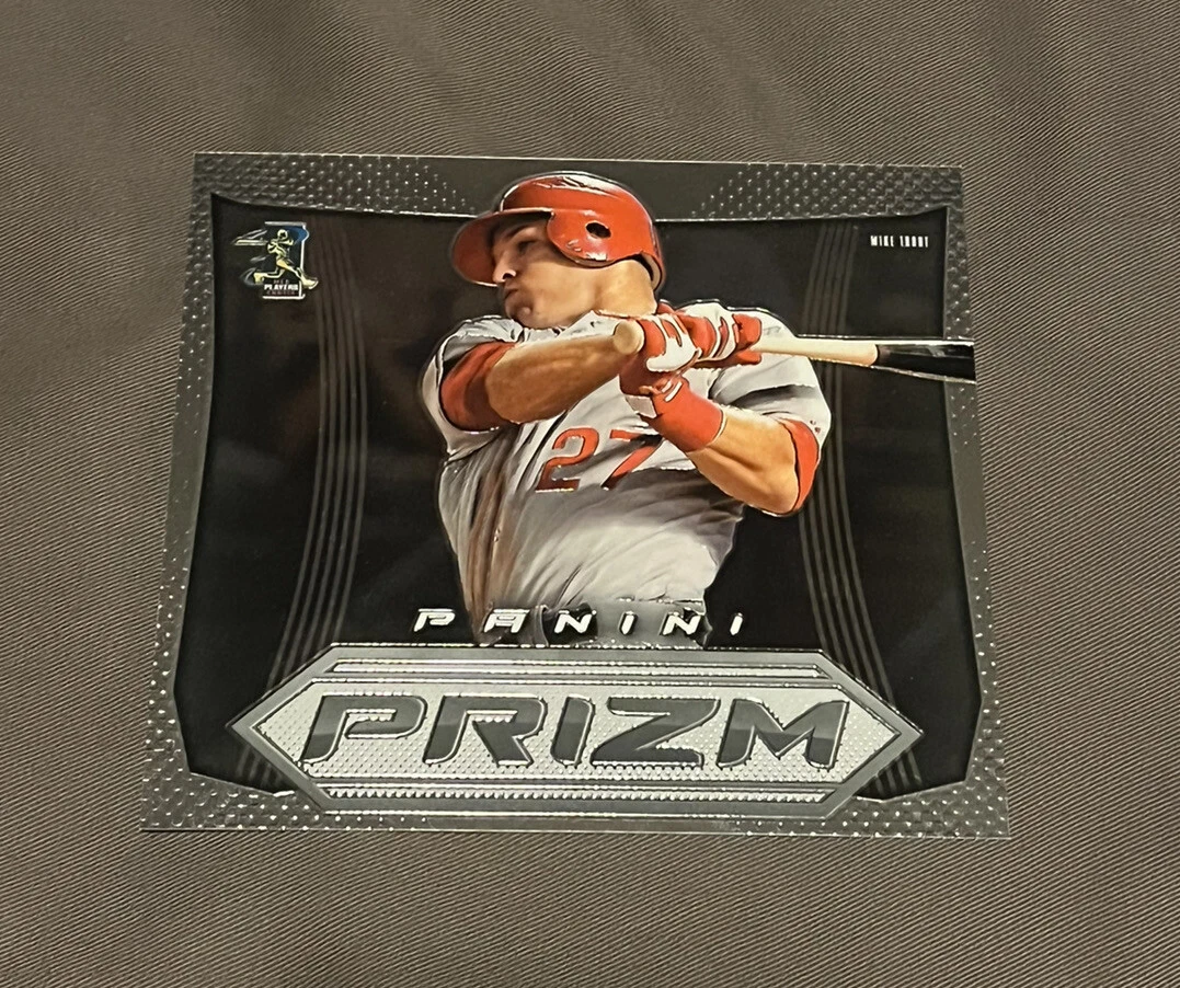 Mike Trout 2012 Panini Prizm Rookie BOX TOPPER Rare Angels