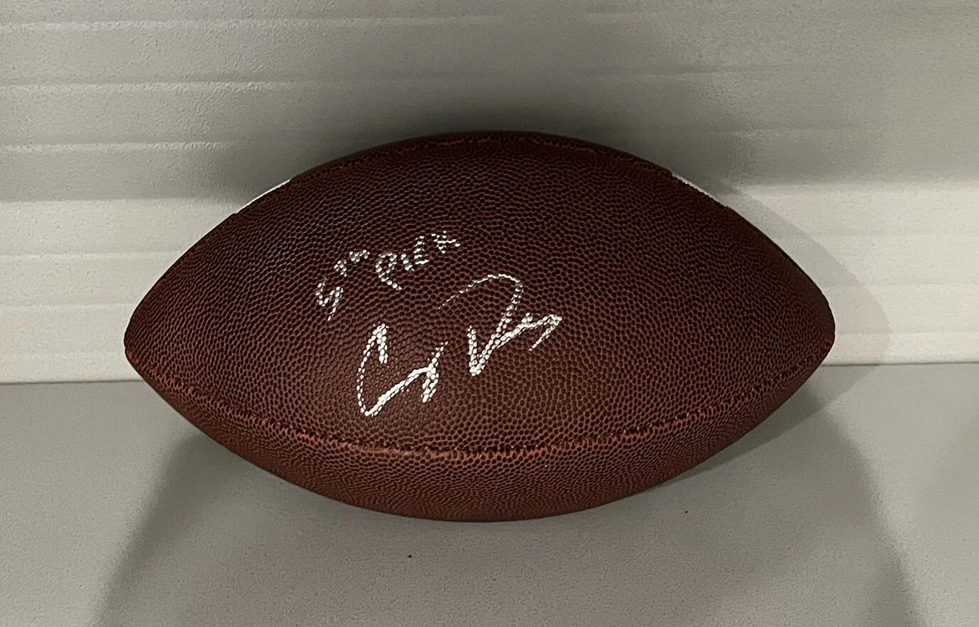 Corey Davis Signed Autographed Wilson NFL Official Size Football “5th Pick”