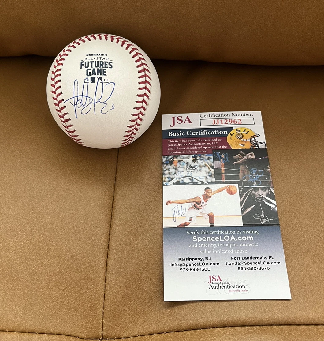 Fernando Tatis Jr Signed 2018 All Star Futures Game Baseball JSA Coa SD Padres