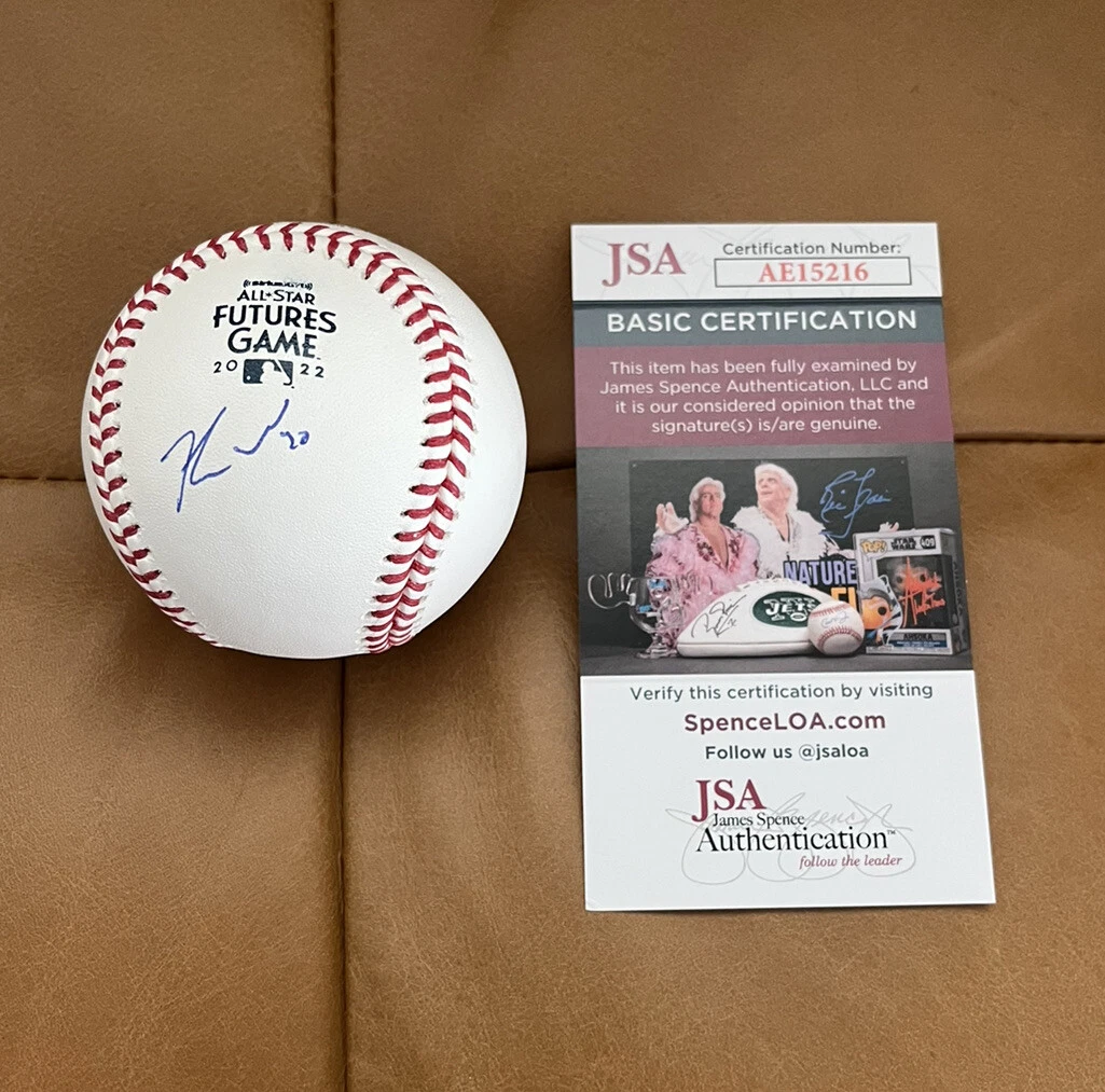 Ken Waldichuk Signed Official 2022 All Star Futures Game + JSA Coa NY Yankees