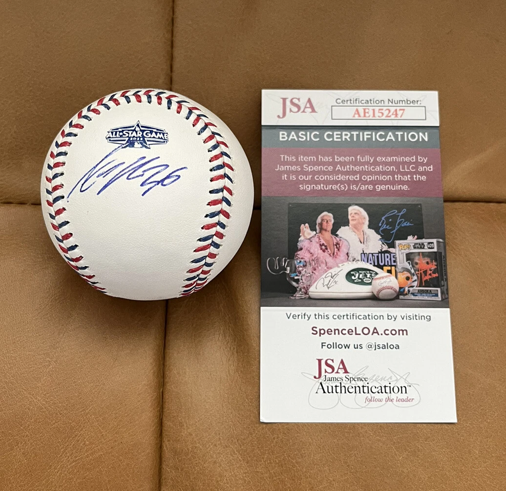 Alek Manoah Signed Official 2022 All Star Game Baseball Jsa Coa Blue Jays