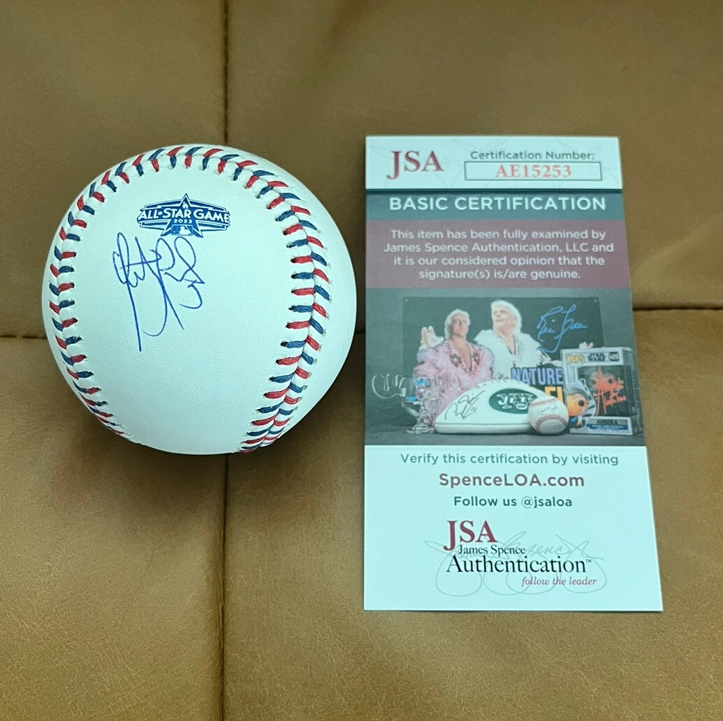 Santiago Espinal Signed Official 2022 All Star Game Baseball + JSA Coa Blue Jays