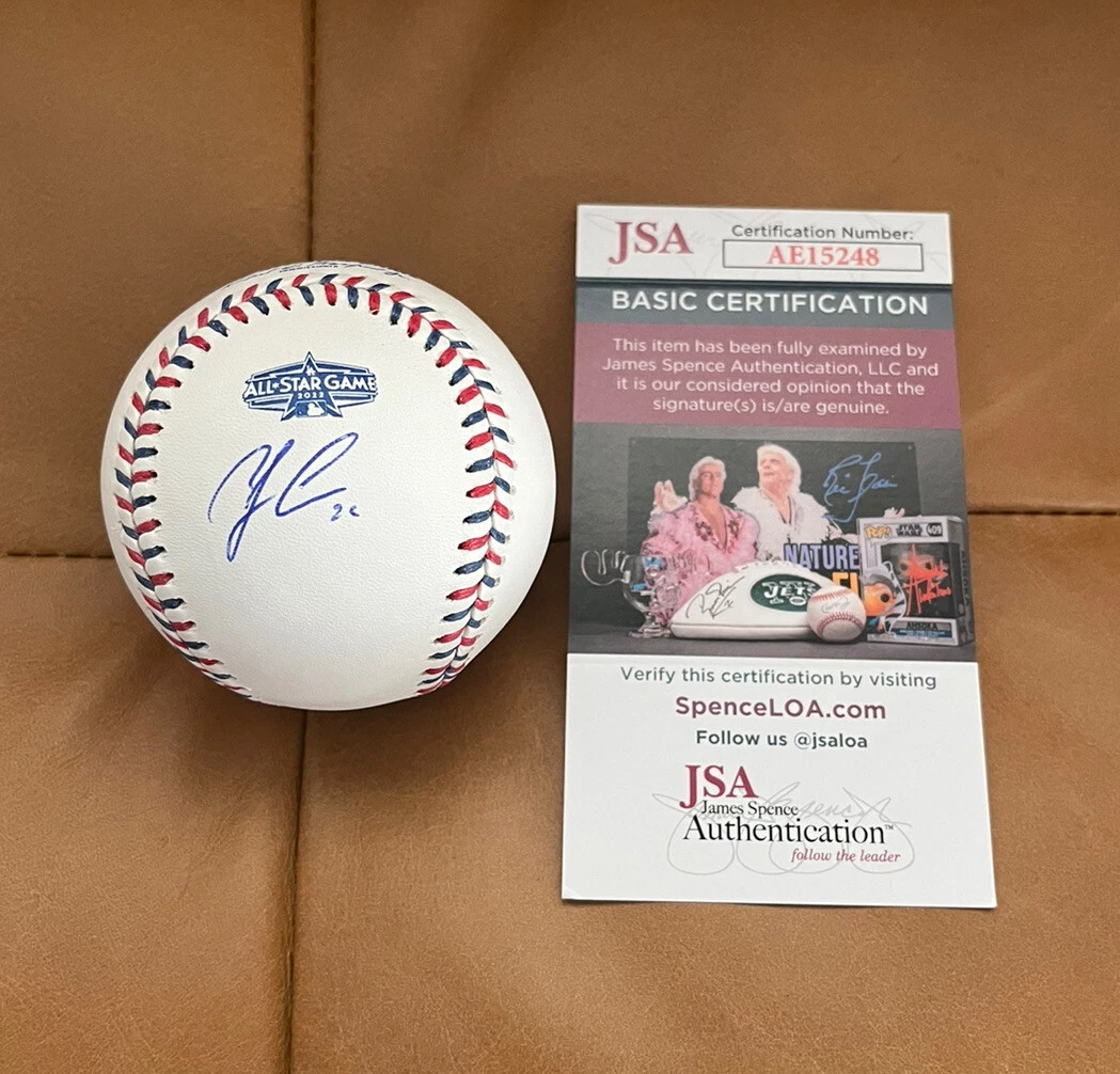CJ Cron Signed Official 2022 All Star Game Baseball + JSA Coa  Colorado Rockies