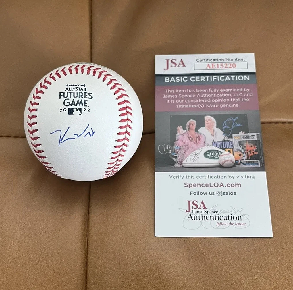 Ken Waldichuk Signed Official 2022 All Star Futures Game + JSA Coa NY Yankees