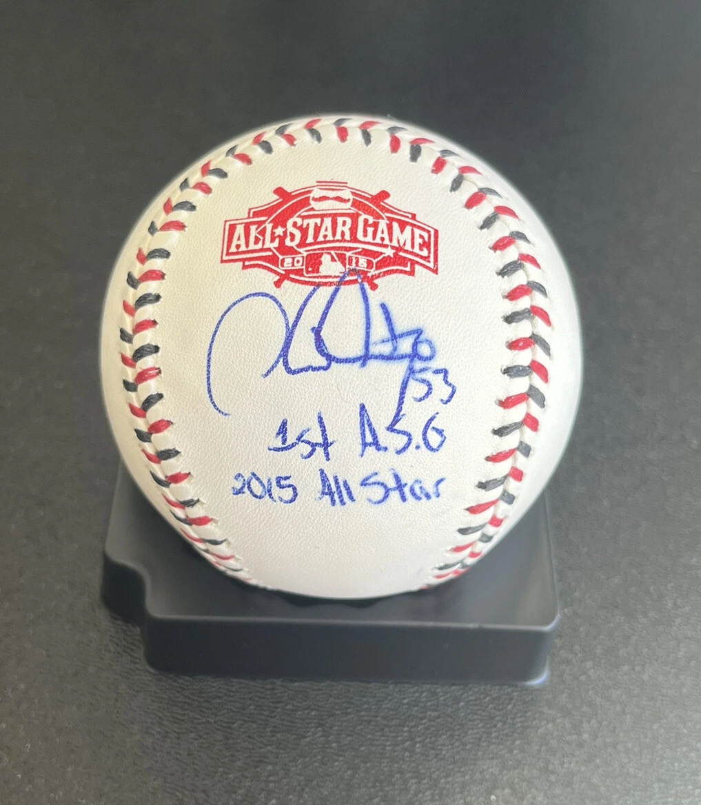 Hector Santiago Signed 2015 MLB All Star Game Baseball “1st Asg” “2015 All Star