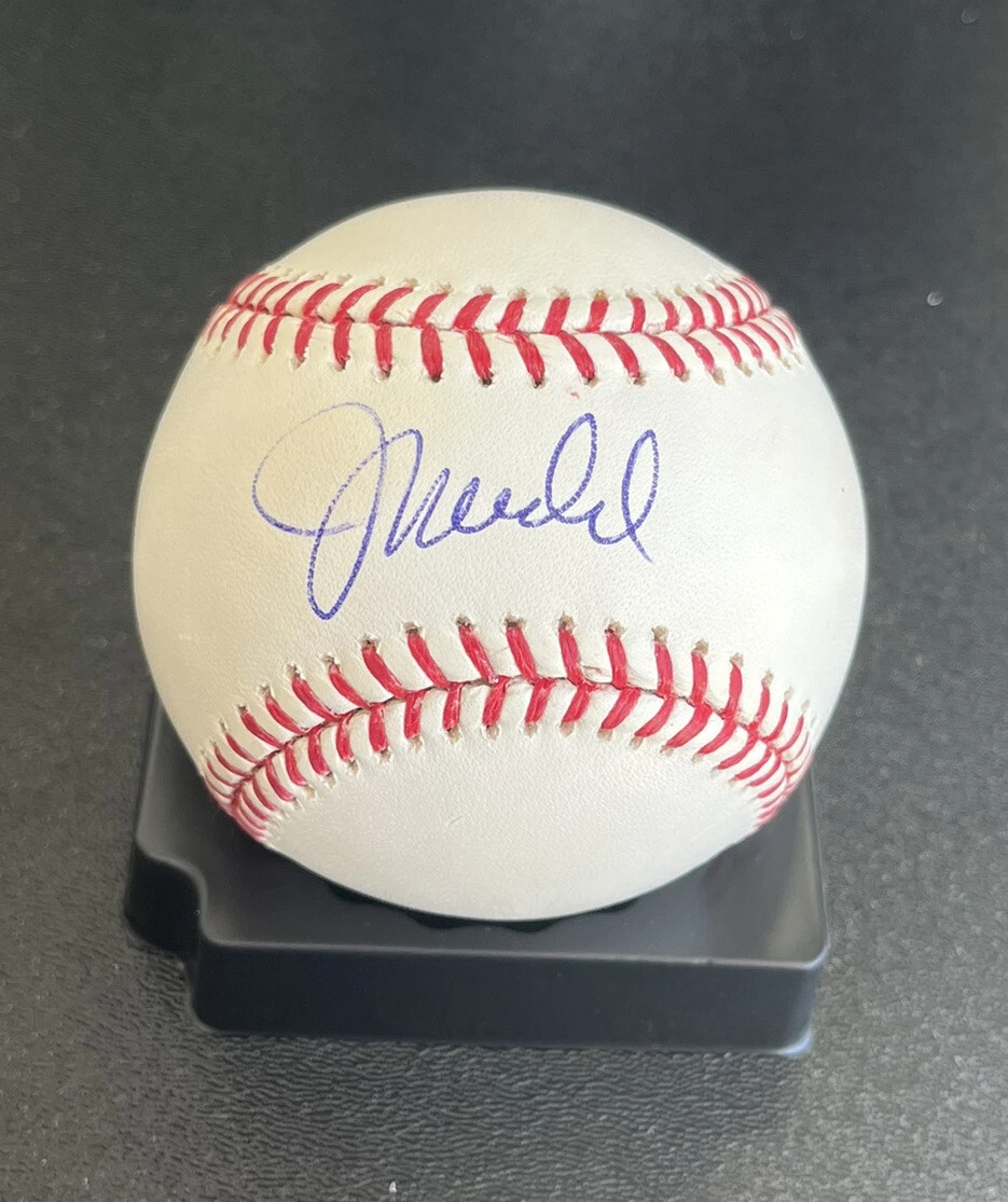 Joe Maddon Signed Autograph Official Major League Baseball Rays Cubs