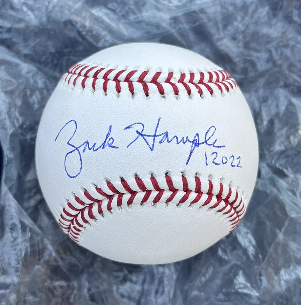 Zack Hample Signed Official Brand New MLB Baseball Auto Inscribed “12022” PROOF