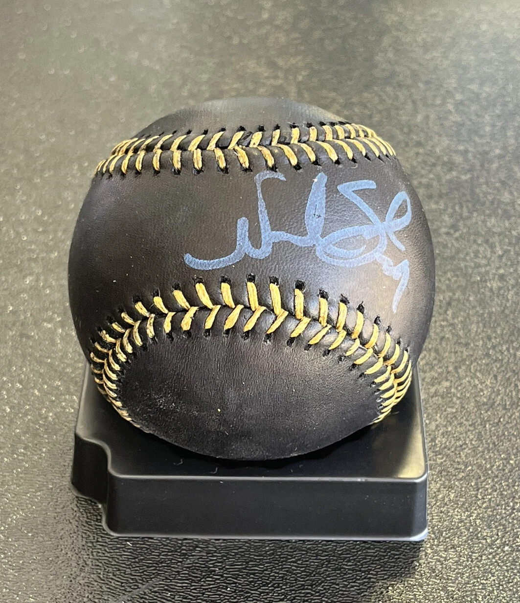 Noah Syndergaard Signed Autograph Official MLB Black Baseball