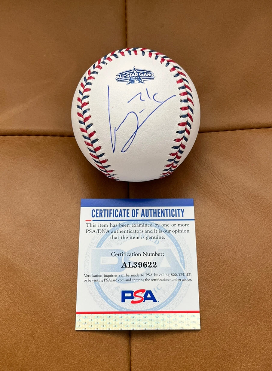 Luis Castillo Signed Official 2022 All Star Game Baseball Psa/Dna Coa Mariners