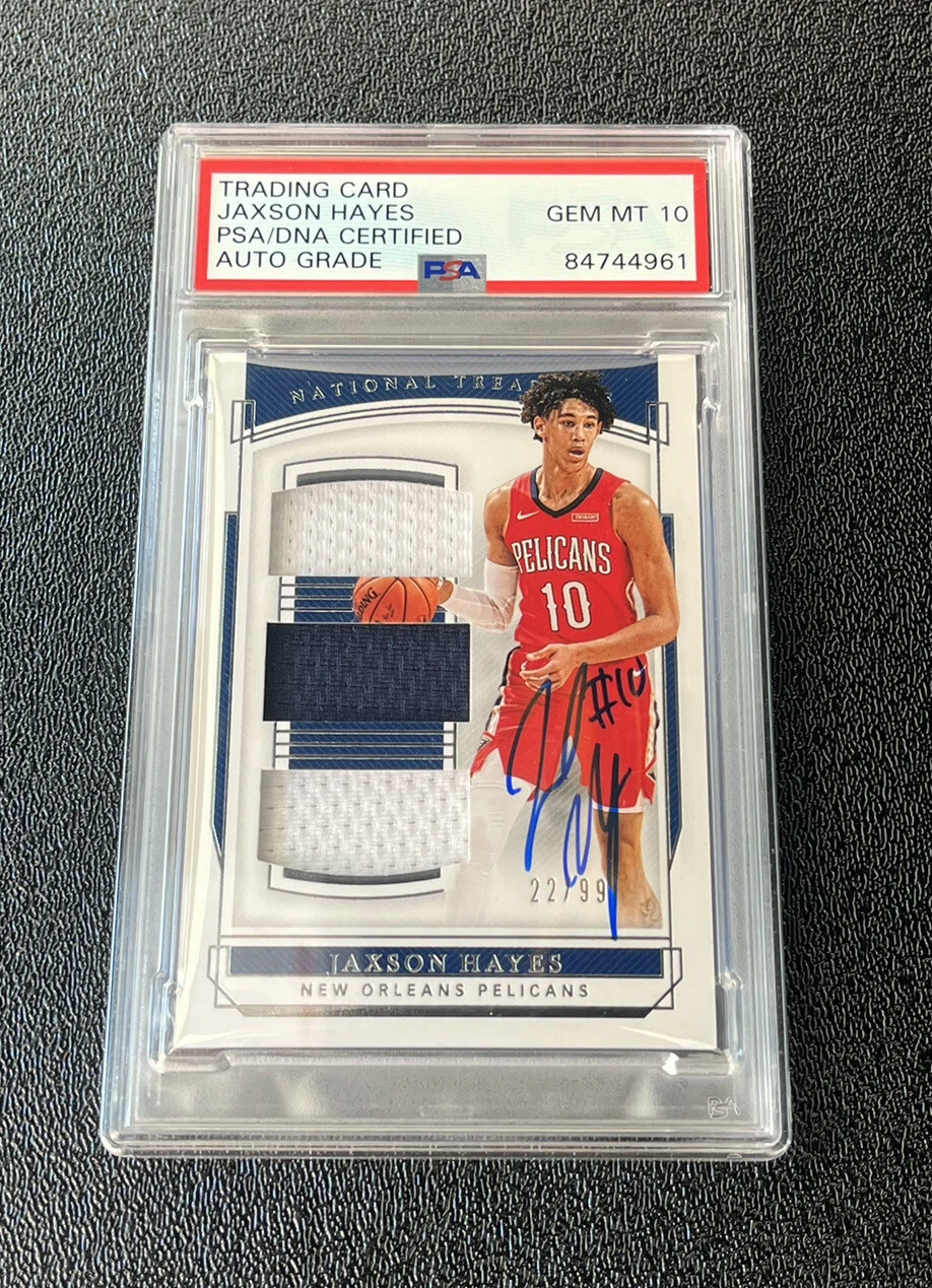 Jaxson Hayes Signed 2019 National Treasures Triple /99 RPA Psa GEM MINT 10 AUTO